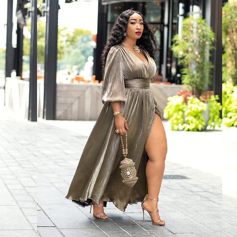 S4R-Summer Plus Size Women's Autumn Dresses