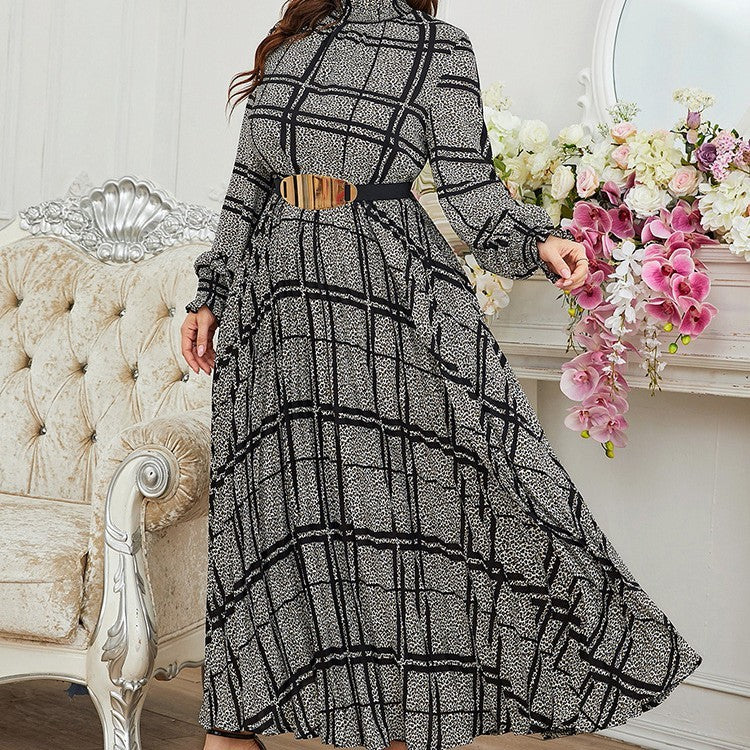 S4R-Europe And The United States Large Size Dresses Female