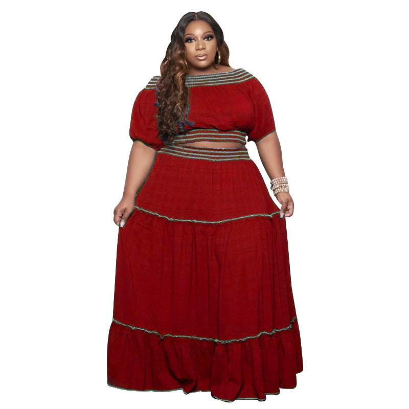S4R-European And American Fashion Summer Fashion Ladies Dresses