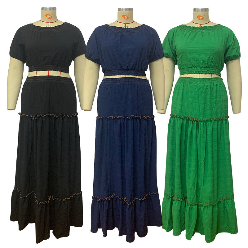 S4R-European And American Fashion Summer Fashion Ladies Dresses