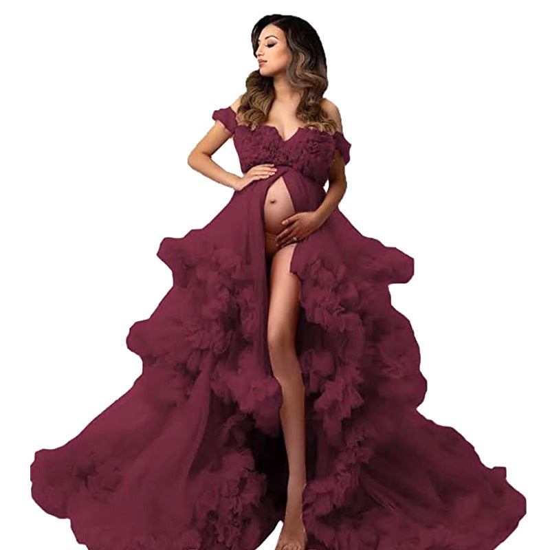 S4R-New Women's Maternity Clothes With Big Swing Dresses