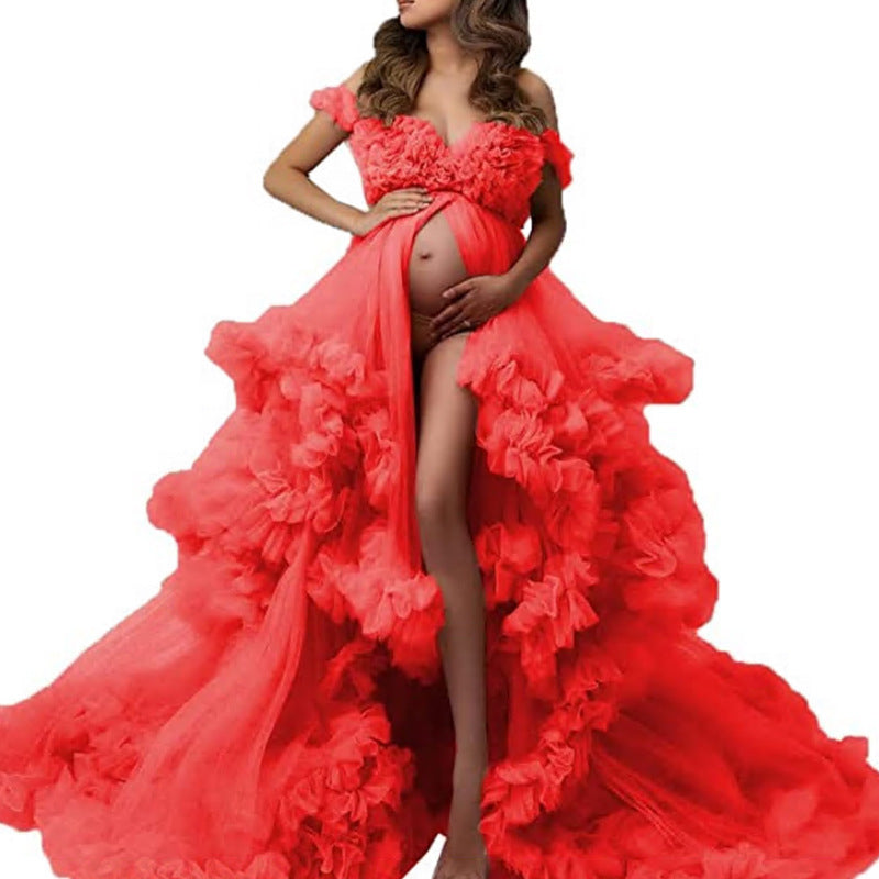 S4R-New Women's Maternity Clothes With Big Swing Dresses