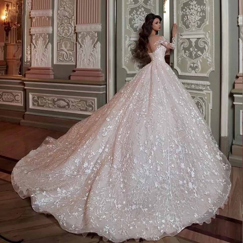S4R-Wedding Gown Bridal Lace Dresses