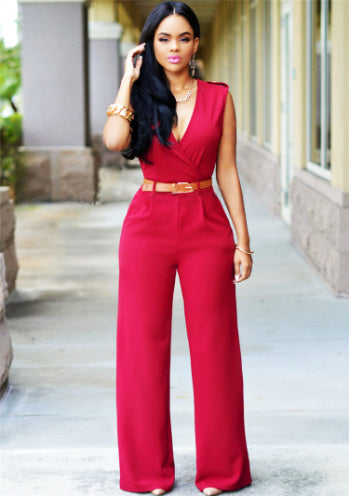 S4R-New Women Fashion Jumpsuits Siamese Pants