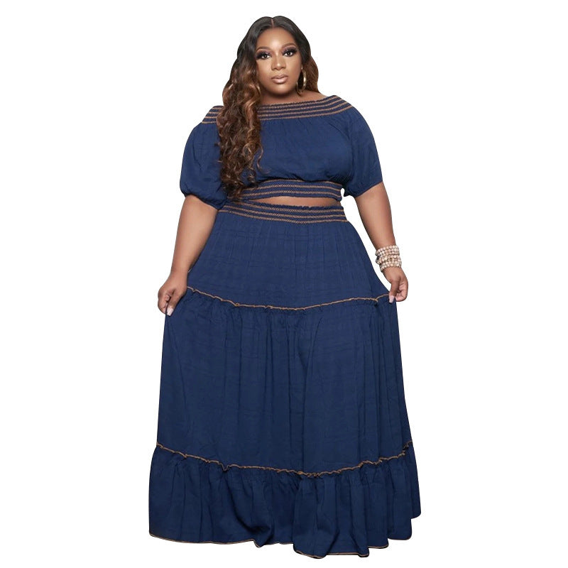 S4R-European And American Fashion Summer Fashion Ladies Dresses
