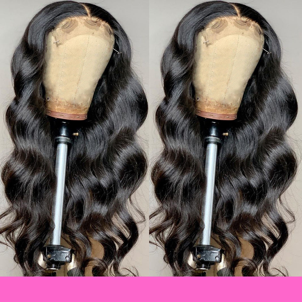 S4R-Body Wave Human Hair Lace Front Wigs